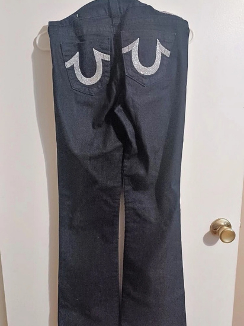 True Religion Women's Black Skinny Jeans